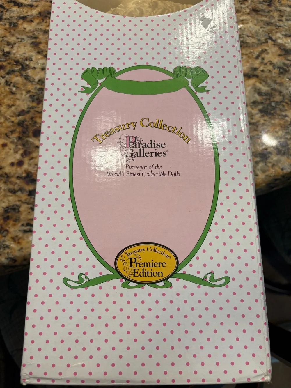 Elizabeth Anne Porcelain Doll Treasury Collection Paradise Galleries NIB